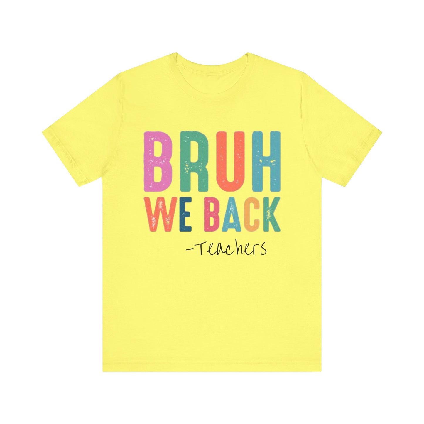 Retro Bruh We Back Tee Dark Print