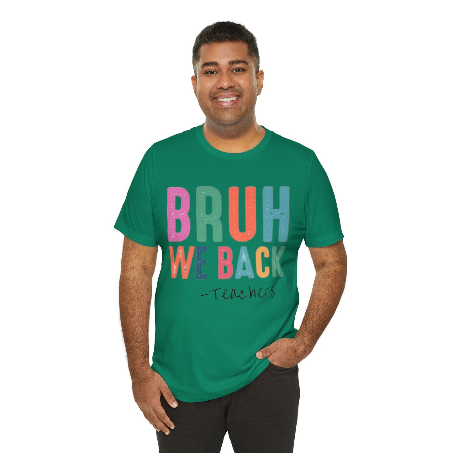 Retro Bruh We Back Tee Dark Print