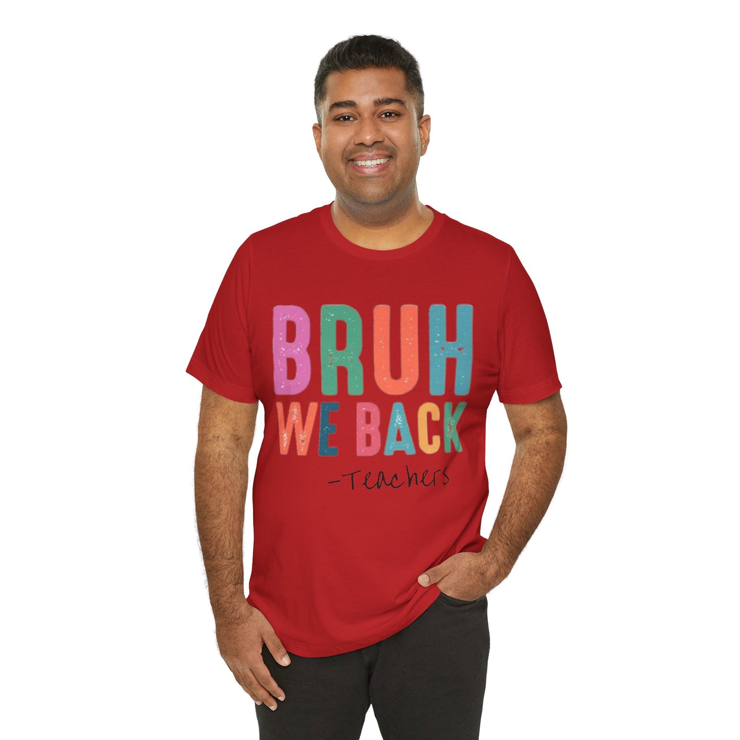 Retro Bruh We Back Tee Dark Print
