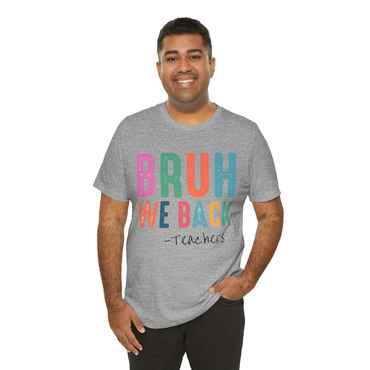 Retro Bruh We Back Tee Dark Print