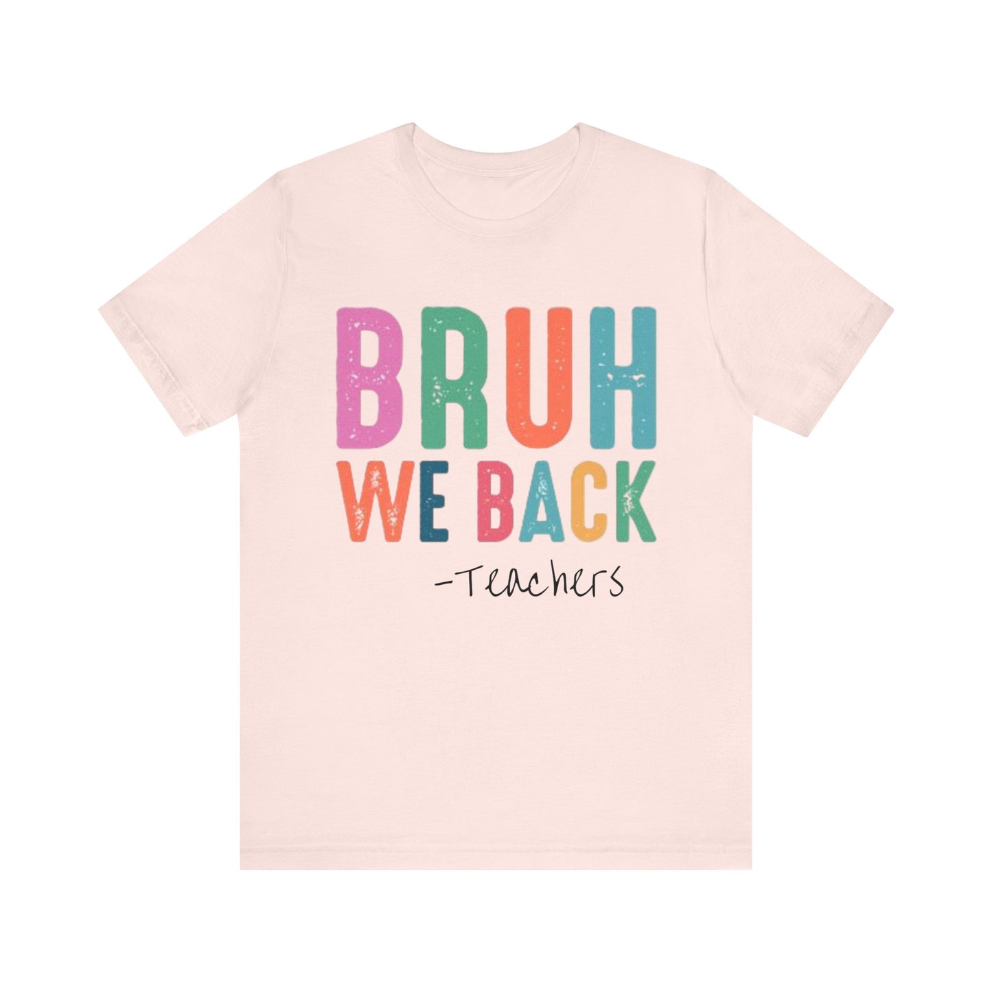 Retro Bruh We Back Tee Dark Print