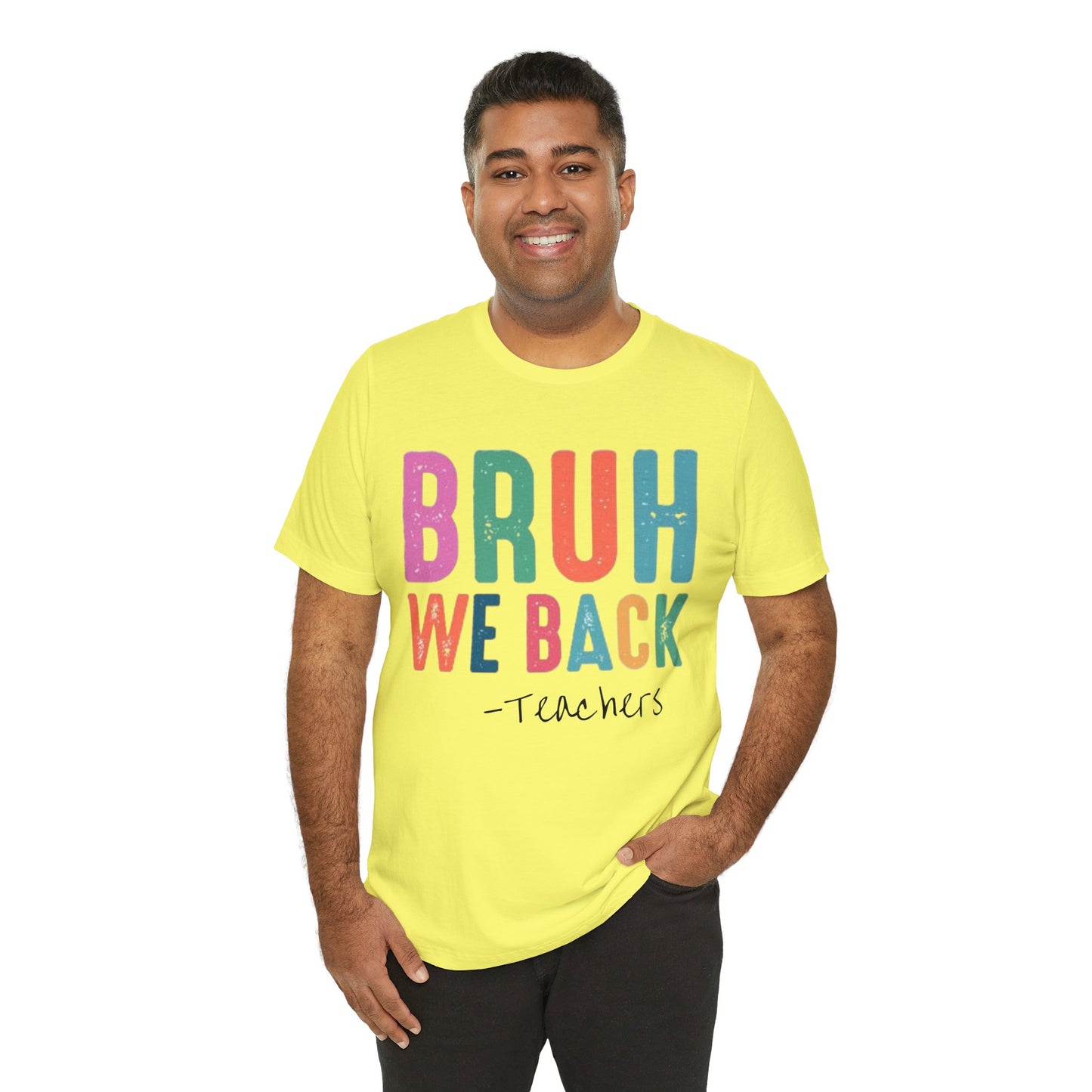 Retro Bruh We Back Tee Dark Print