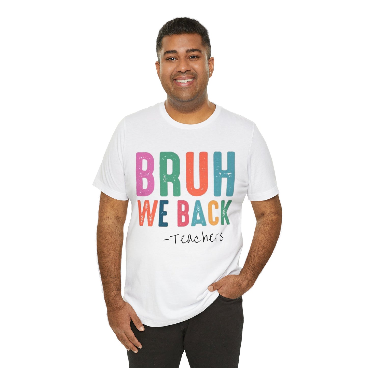 Retro Bruh We Back Tee Dark Print