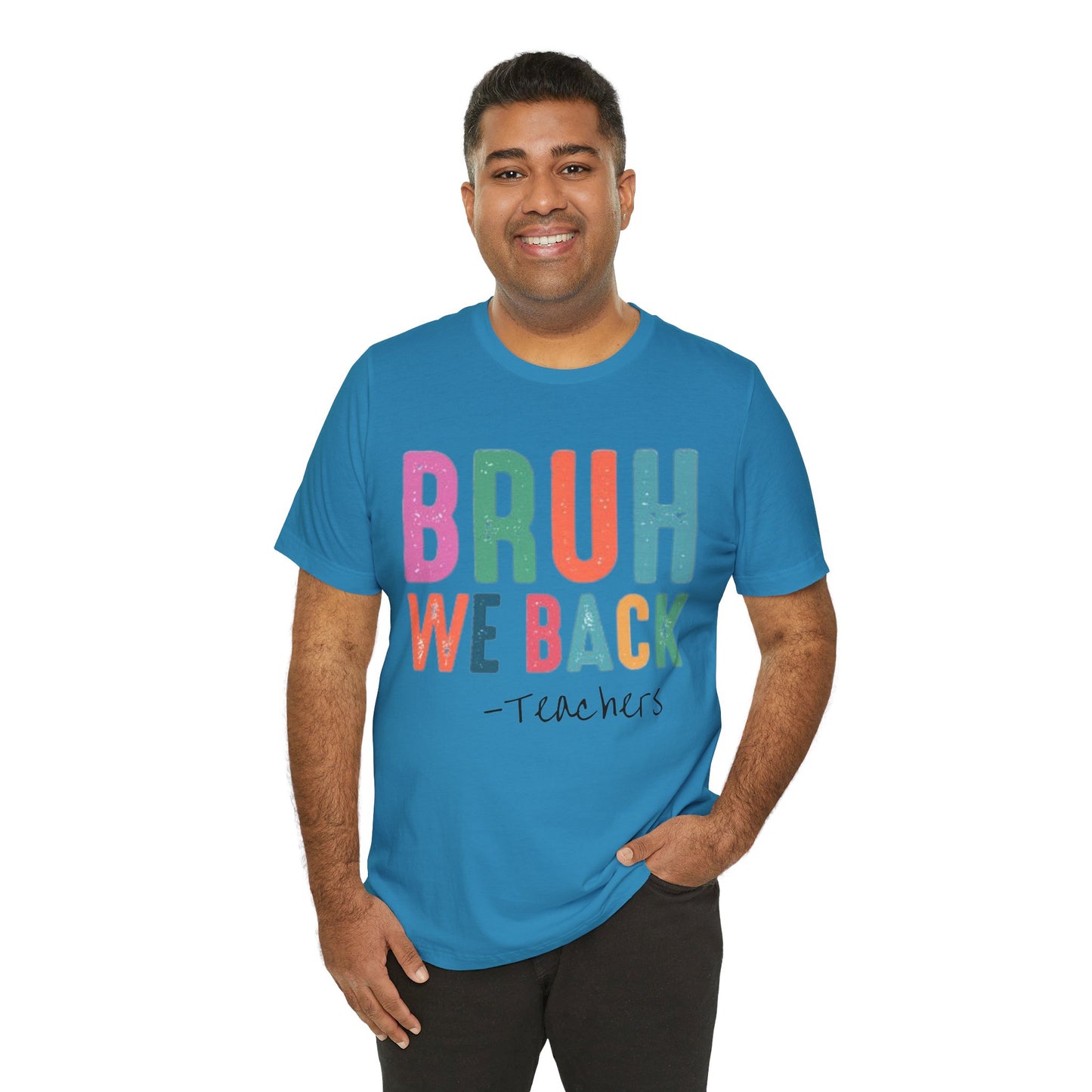 Retro Bruh We Back Tee Dark Print