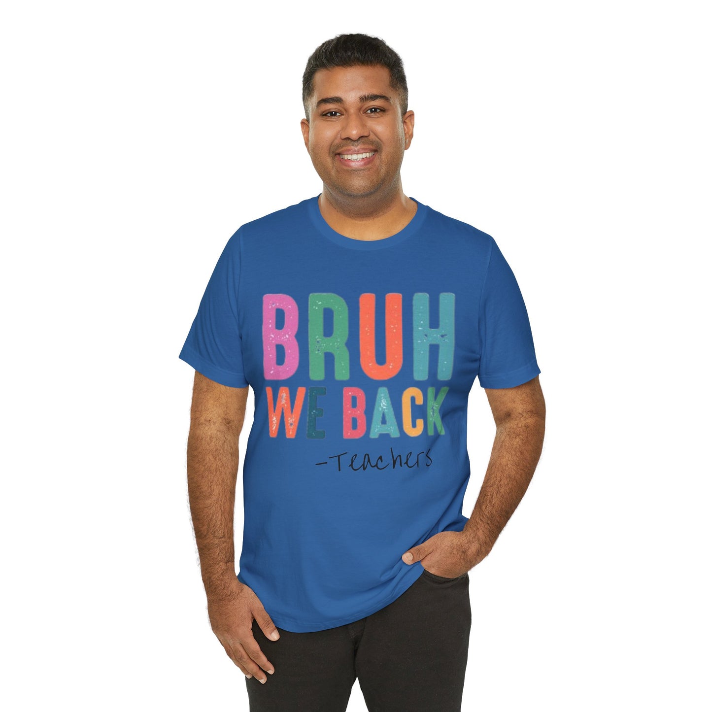 Retro Bruh We Back Tee Dark Print